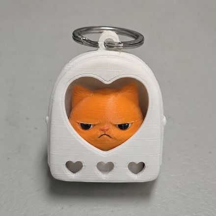 3D printed backpack buddy keychain 5