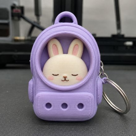 3D printed backpack buddy keychain 6