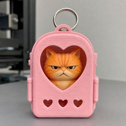 3D printed backpack buddy keychain 7