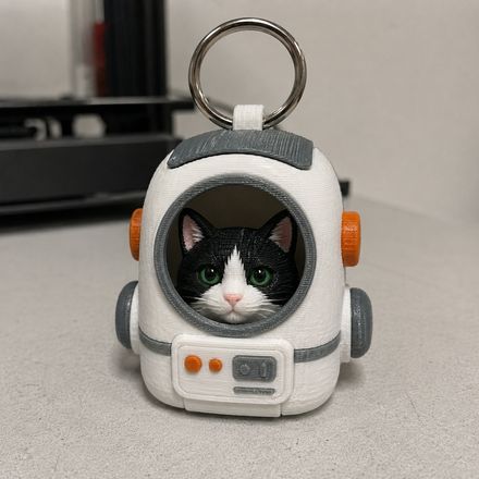 3D printed backpack buddy keychain 8