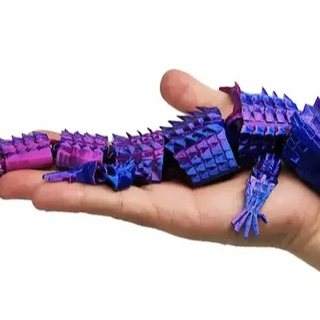 3D printed articulated dragon