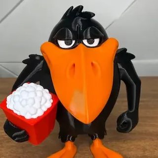 3D printed classic cartoon character