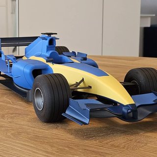 3D printed Formula car