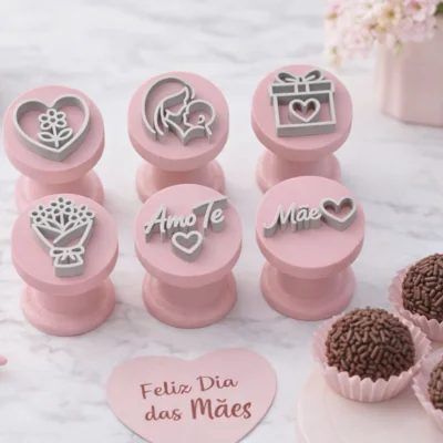 3D printed stamps for chocolates and sweets