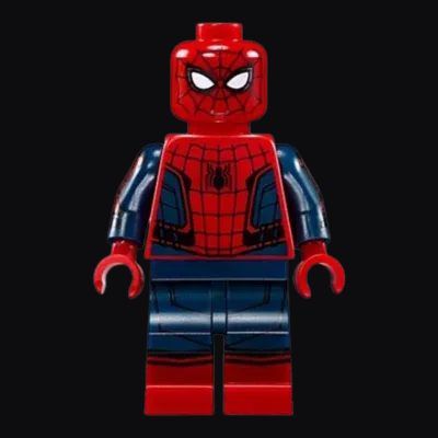 Block-style mini figure printed in 3D