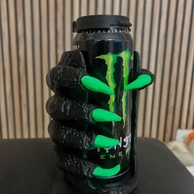 3D printed Monster can holder 2
