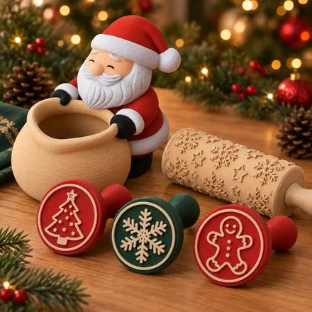 3D printed Christmas model 4