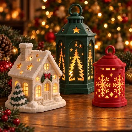 3D printed Christmas model 6