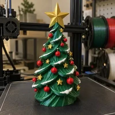 3D printed Christmas model 14