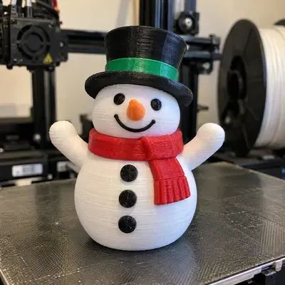 3D printed Christmas model 21