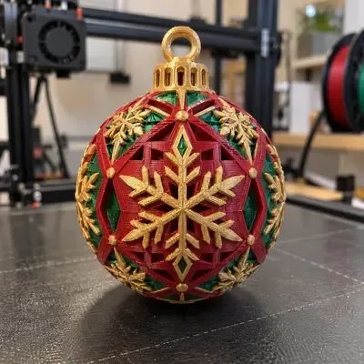 3D printed Christmas model 22