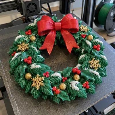 3D printed Christmas model 23